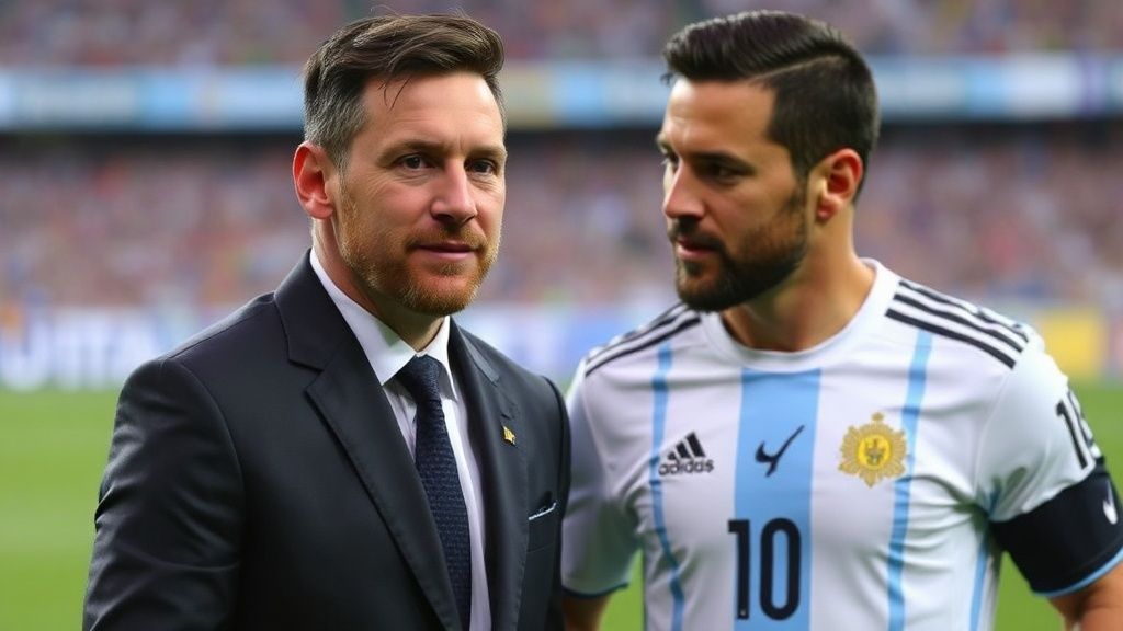 梅西世界杯悬念：八冠王或再战北美？斯卡洛尼密谈曝光阿根廷队长未来