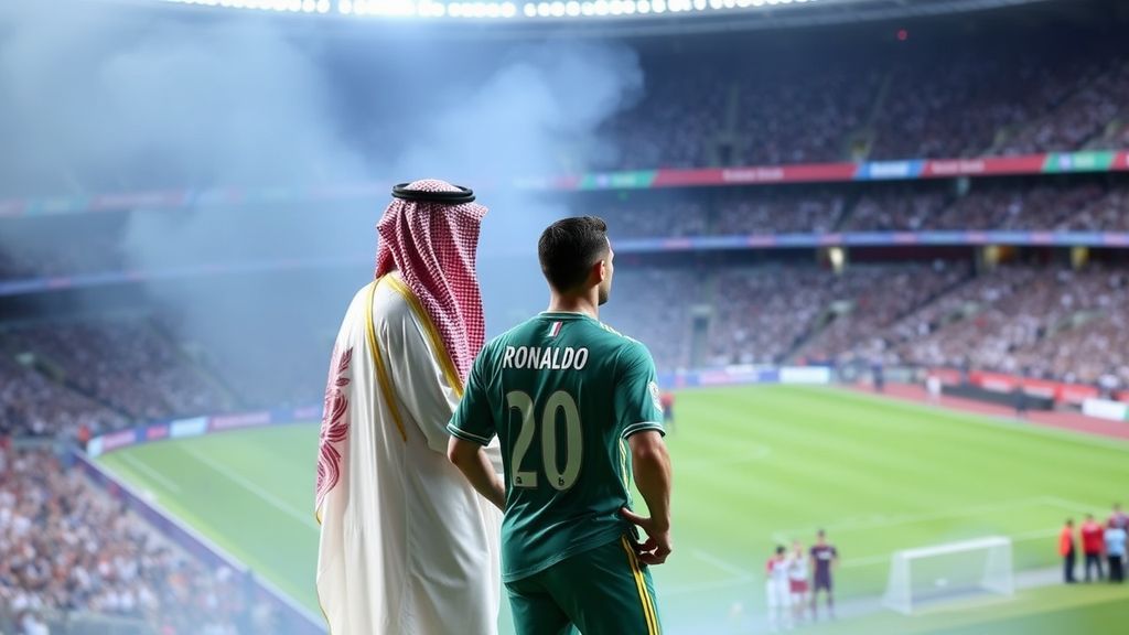 C罗炮轰沙特联赛不公！利雅得新月主席强势回怼：管好你自己