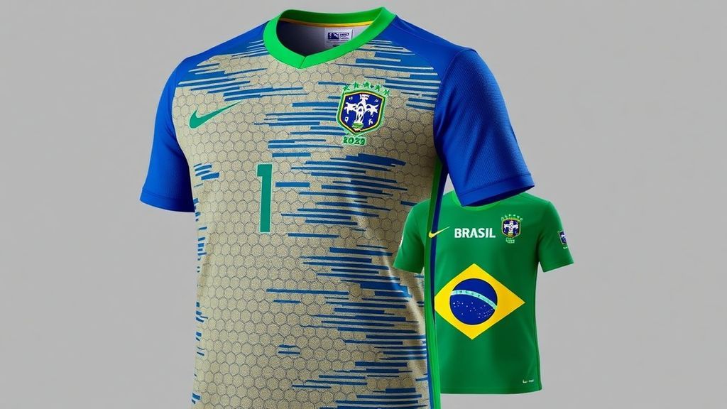 巴西2026世界杯战袍发布：经典桑巴黄的时尚进化论